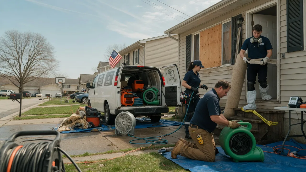 Water Damage Restoration in Presto, PA near me